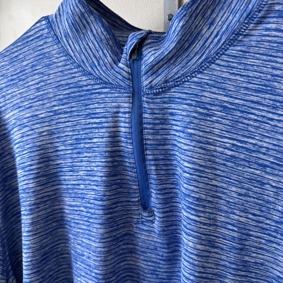 Reel Legends Blue Half Zip Pullover - Picture 2 of 5
